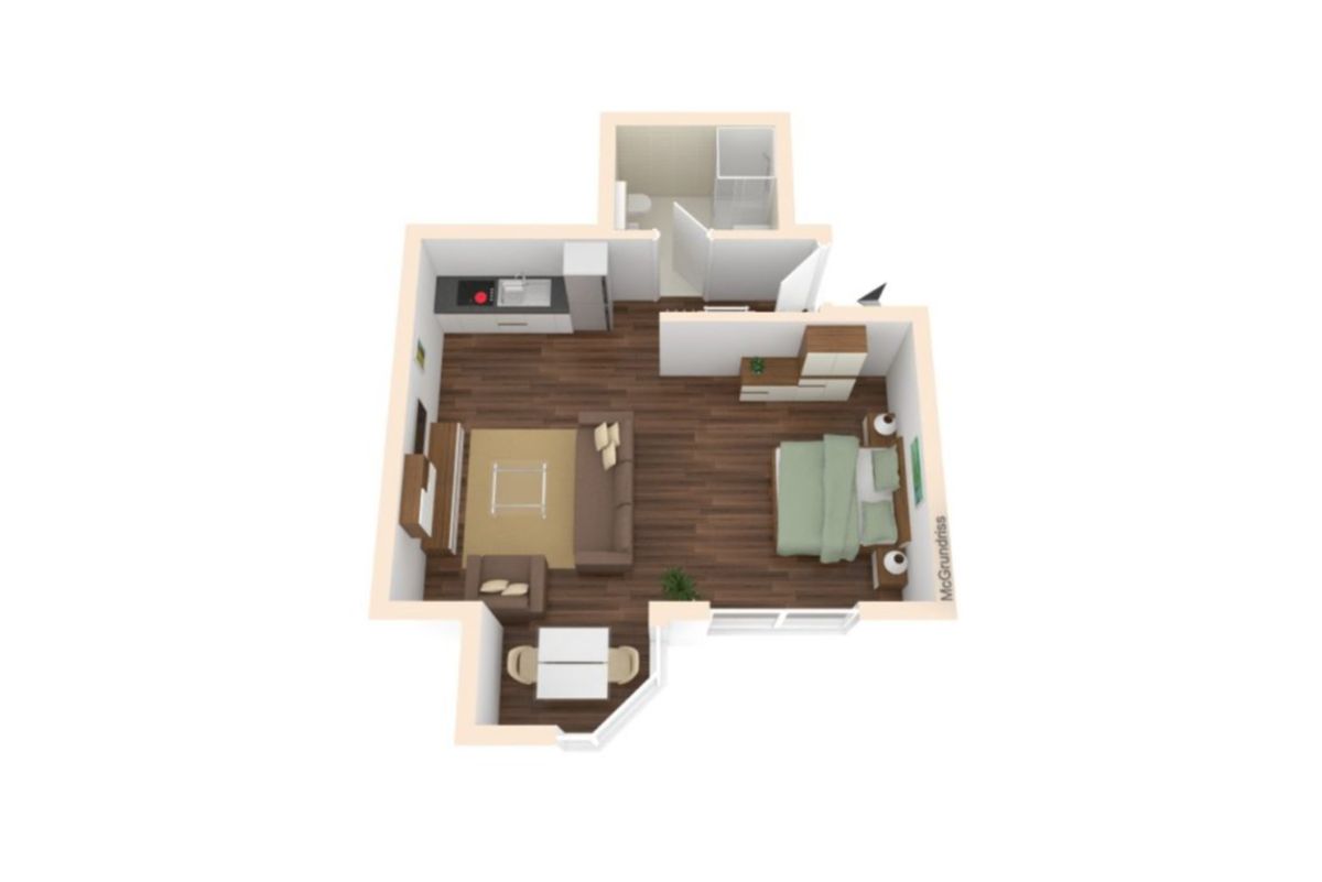Kobalt – 1.5 Zimmer Apartment in Zürich - 3