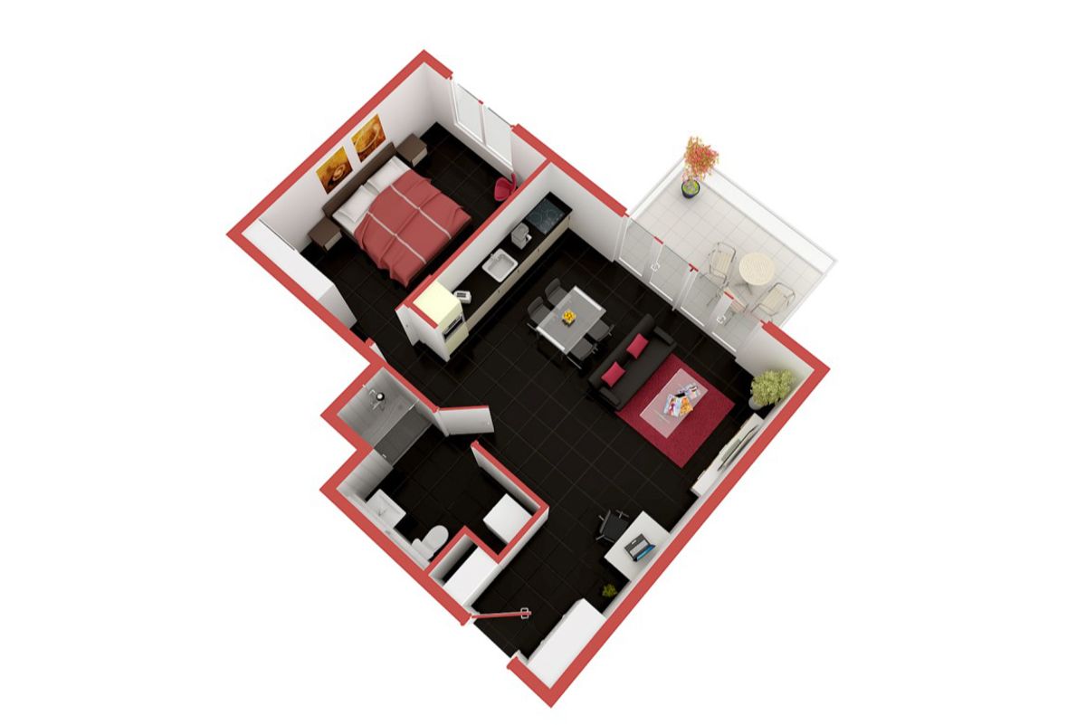 Sky – 2.5 Room Apartment in Wallisellen - 2