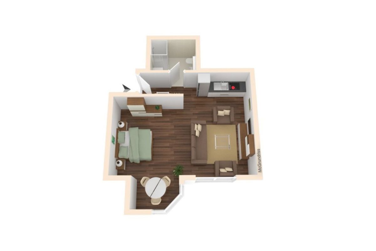 Azur – 1.5 Room Apartment in Zürich - 3