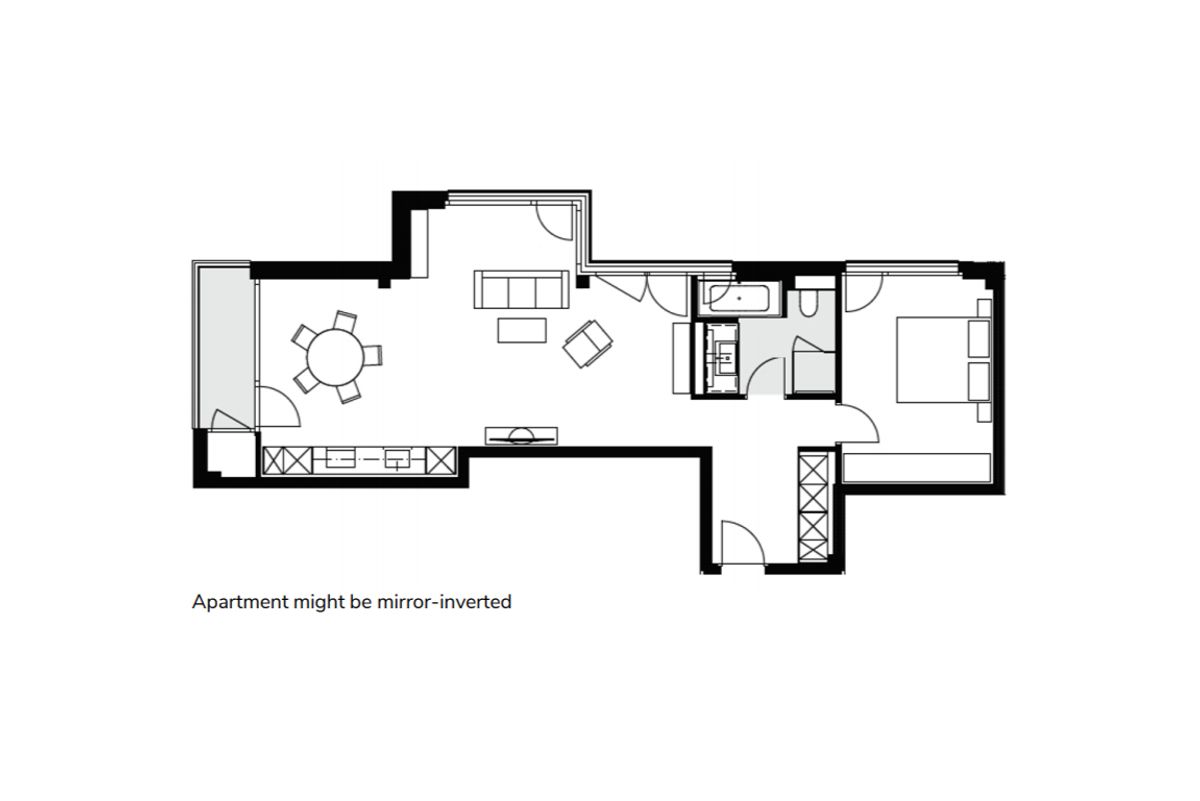 SOFT LUXURY - 1 BEDROOM APARTMENT - 70m2 - 5