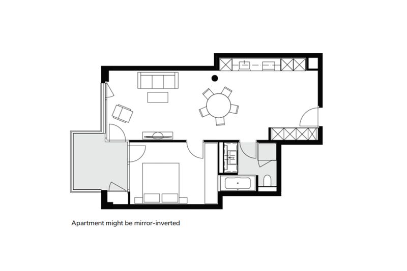 COSY PLUS - 1 BEDROOM APARTMENT - 59 m2 - 7