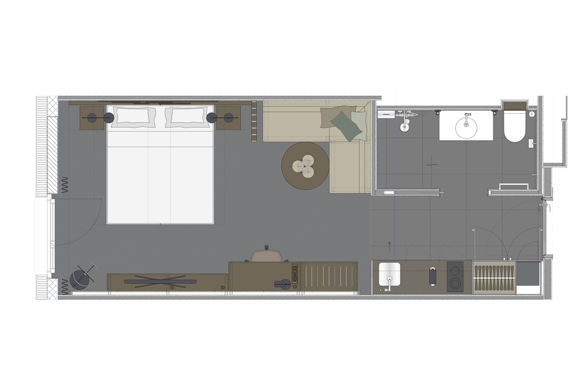 Studio Suite - 28m2 - 3