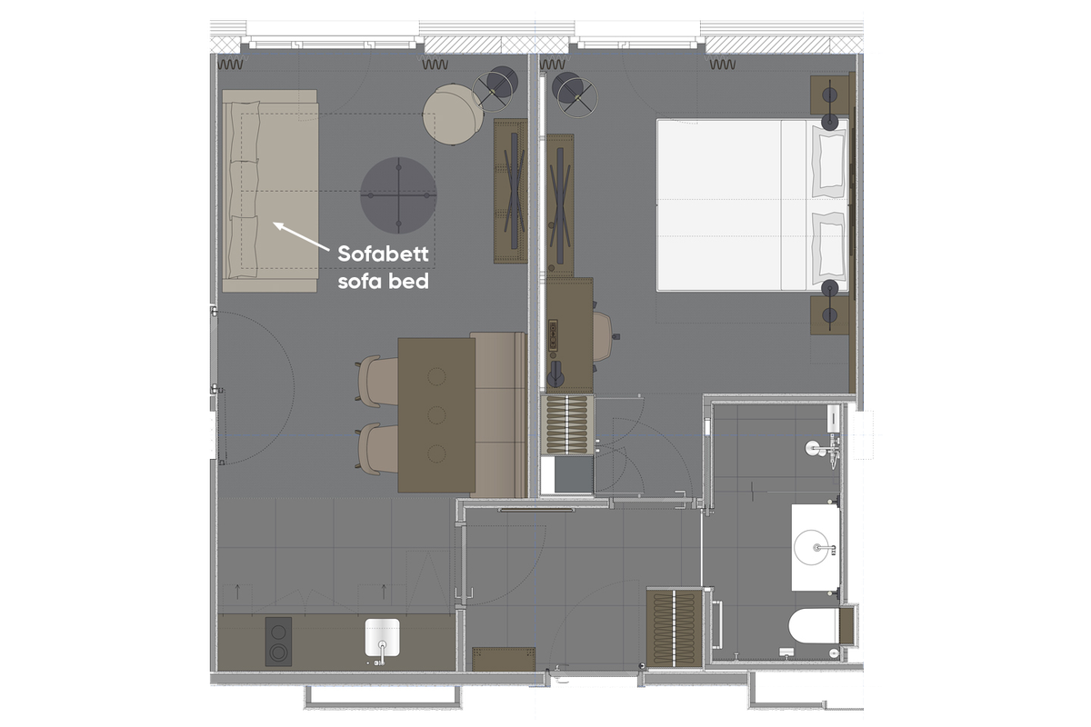 Acasa Suite - 44 m2 - 3