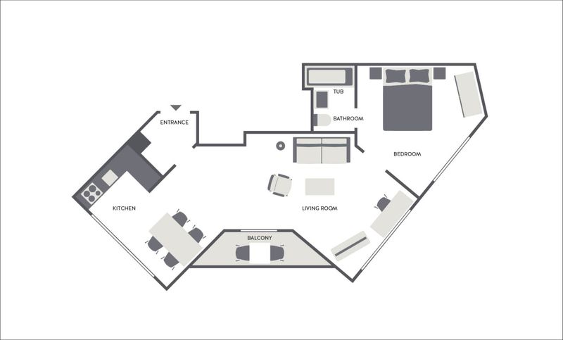 2 Zimmer Serviced Apartment Aussersihl - 7