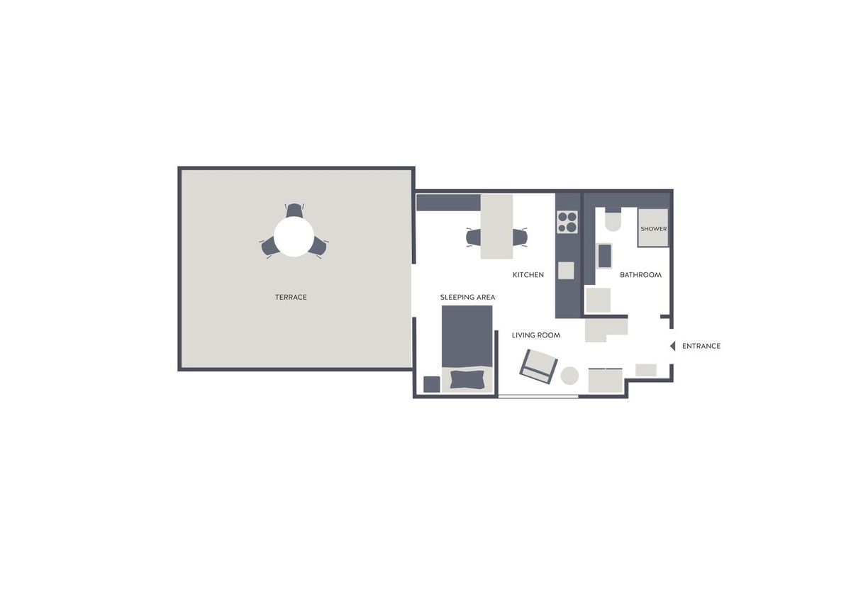 1 Room Penthouse Serviced Apartment Downtown - 6