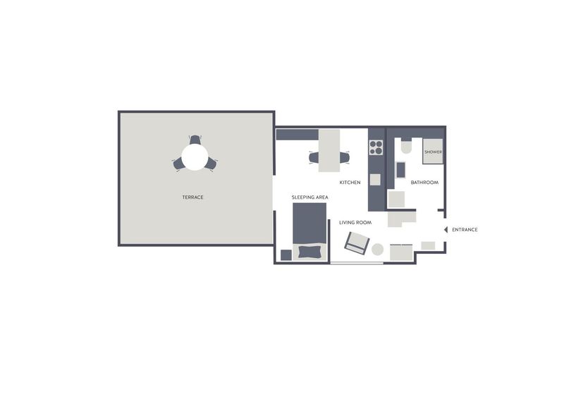 1 Zimmer Penthouse Serviced Apartment Downtown - 7