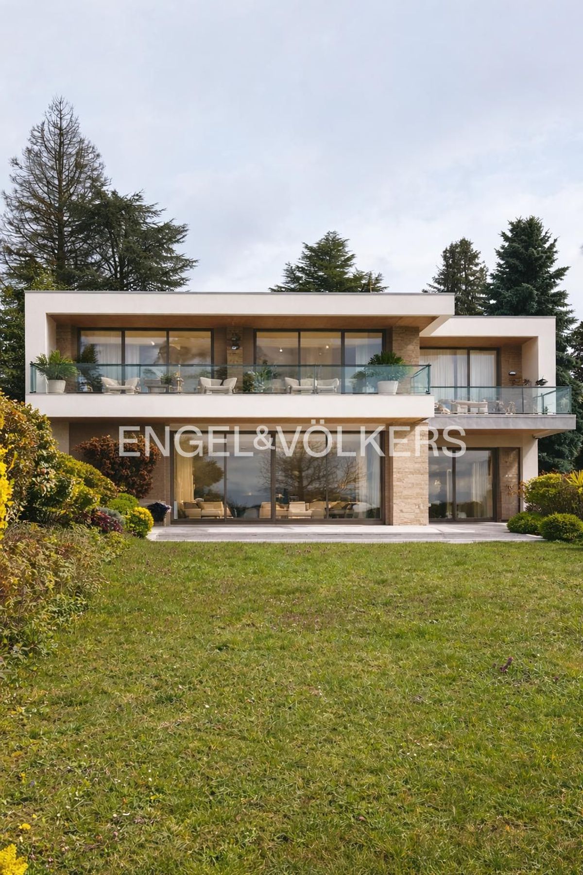 Villa avec piscine et vue Lac à Corsier - 0
