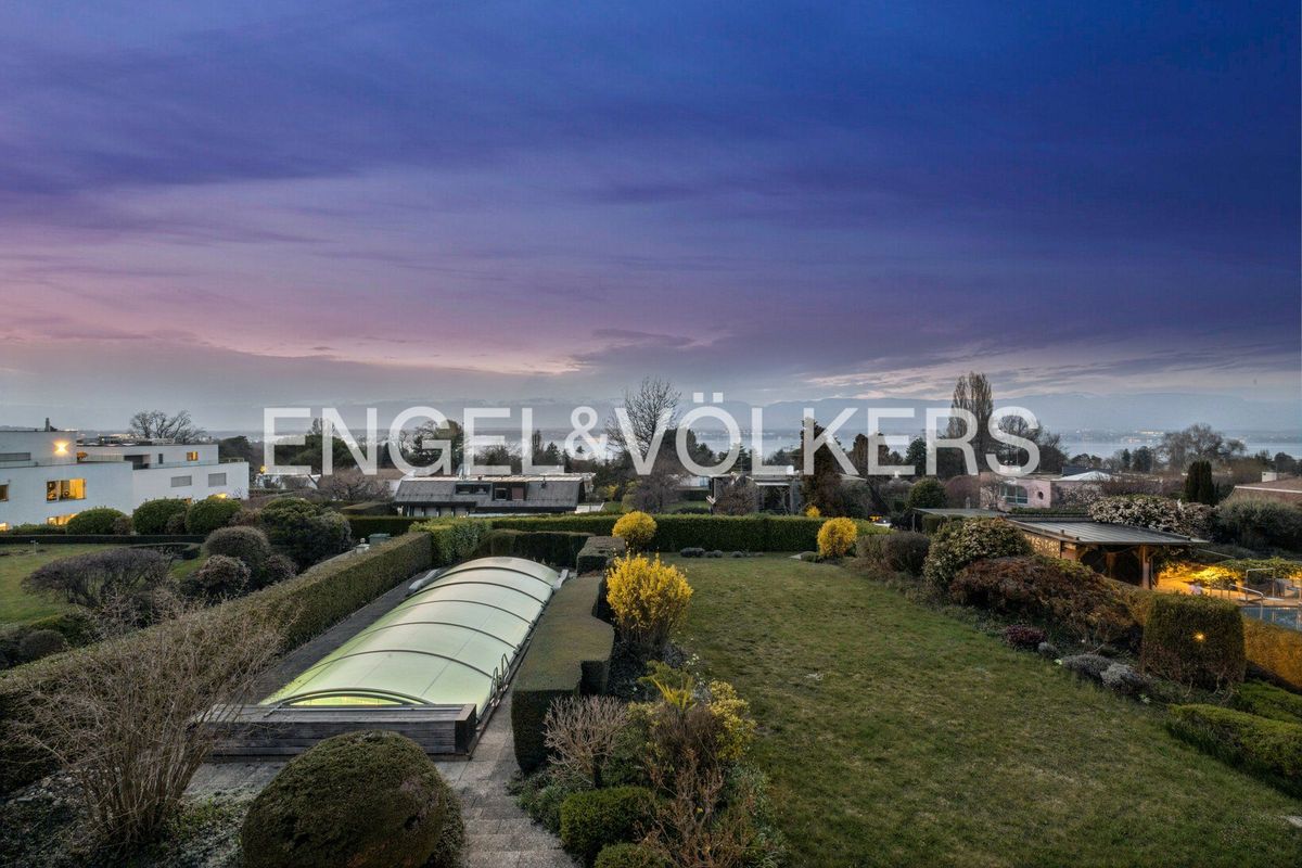 Villa avec piscine et vue Lac à Corsier - 10
