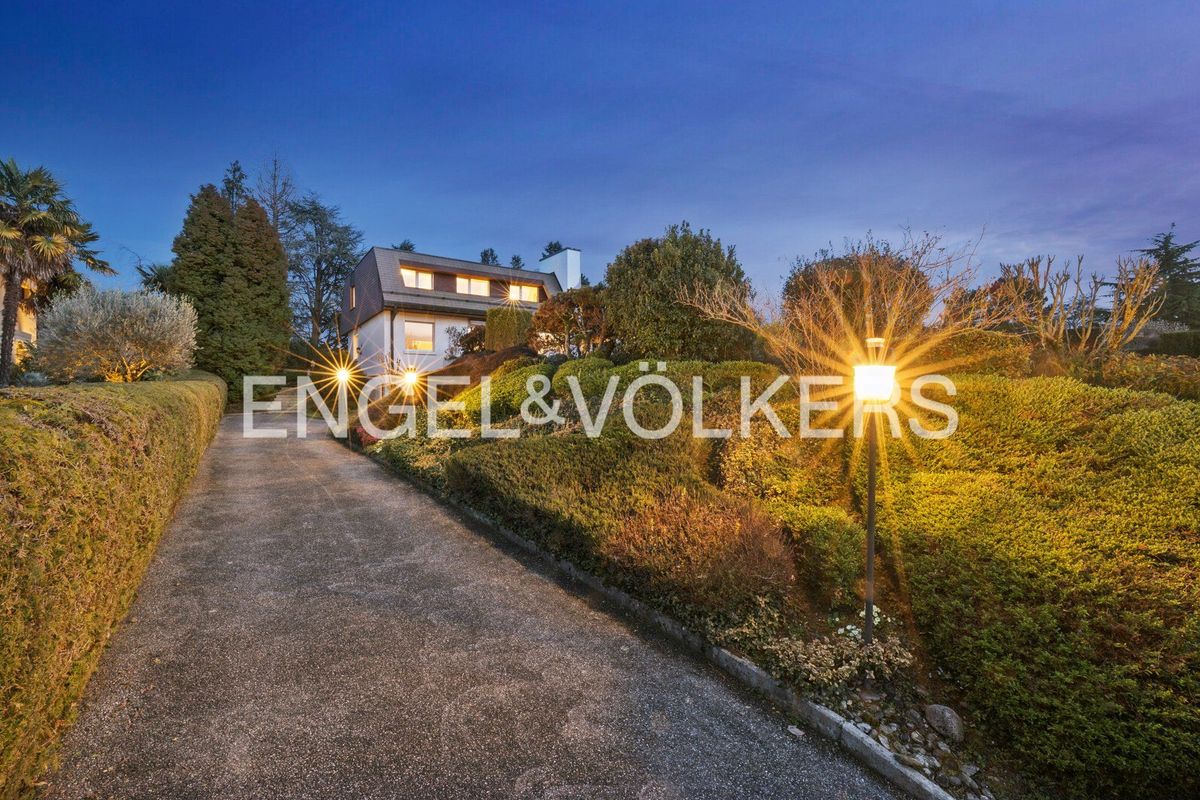 Villa avec piscine et vue Lac à Corsier - 11
