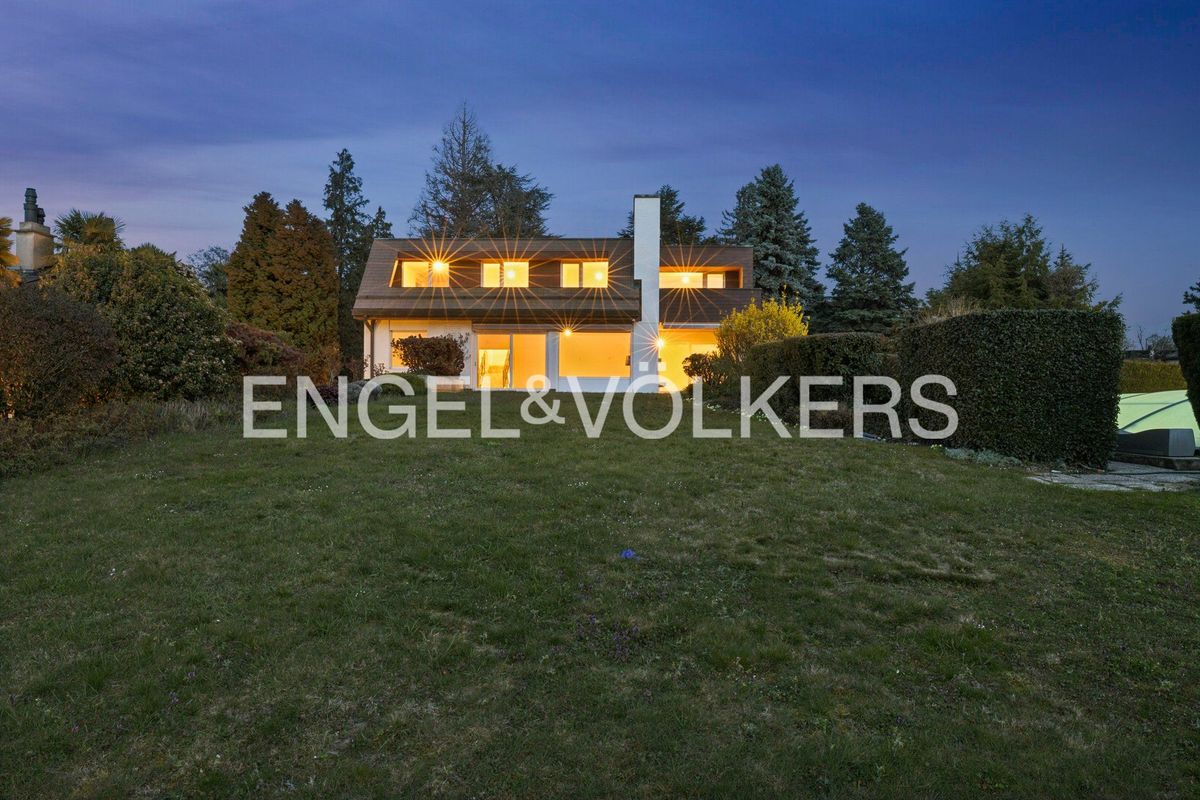 Villa avec piscine et vue Lac à Corsier - 12
