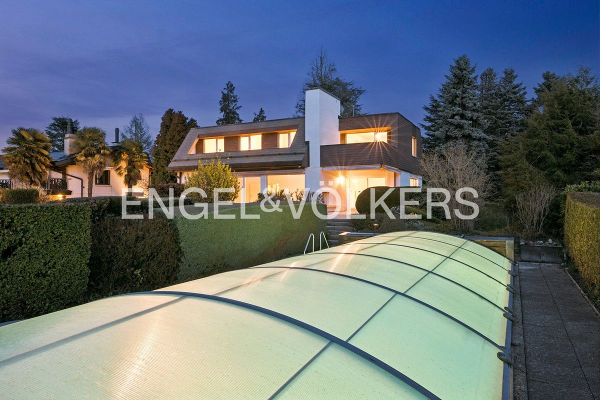 Villa avec piscine et vue Lac à Corsier - 15