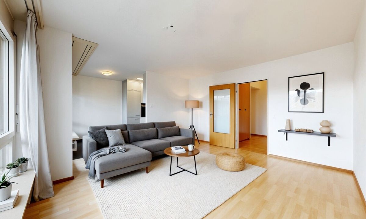 4.5-Zimmer-Wohnung mit Balkon & Tiefgarage im Kleinbasel - 0