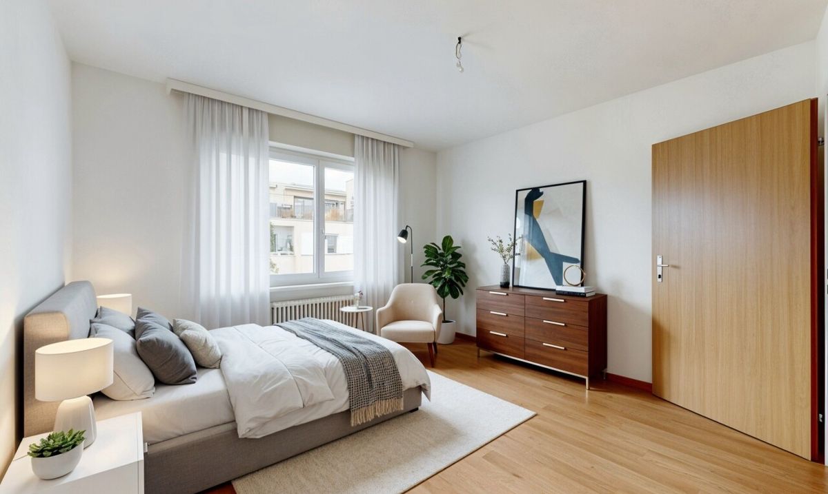 4.5-Zimmer-Wohnung mit Balkon & Tiefgarage im Kleinbasel - 4