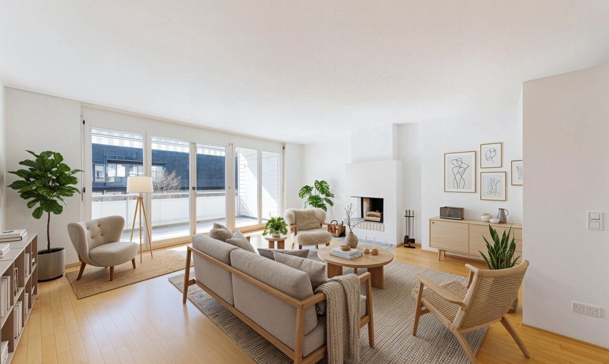 Helle und grosszügige 4.5-Zimmer-Wohnung in ruhiger Wohnlage - 1