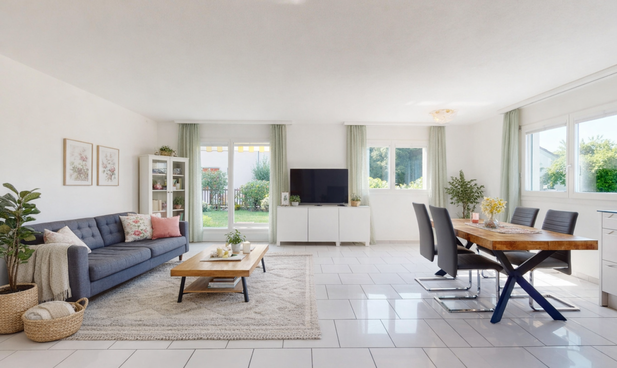 Nature-oriented 4.5-room garden apartment in Zurich-Affoltern - 0