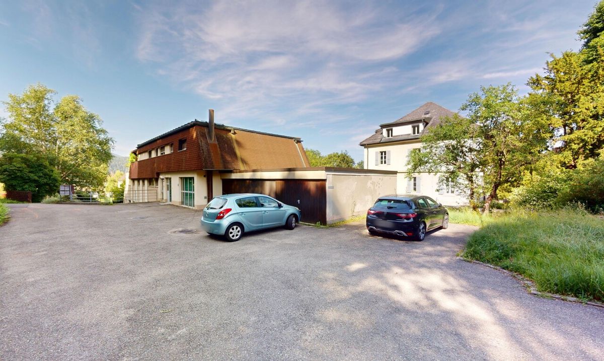 4.5-room apartment with garden, mountain view, and garage - 1