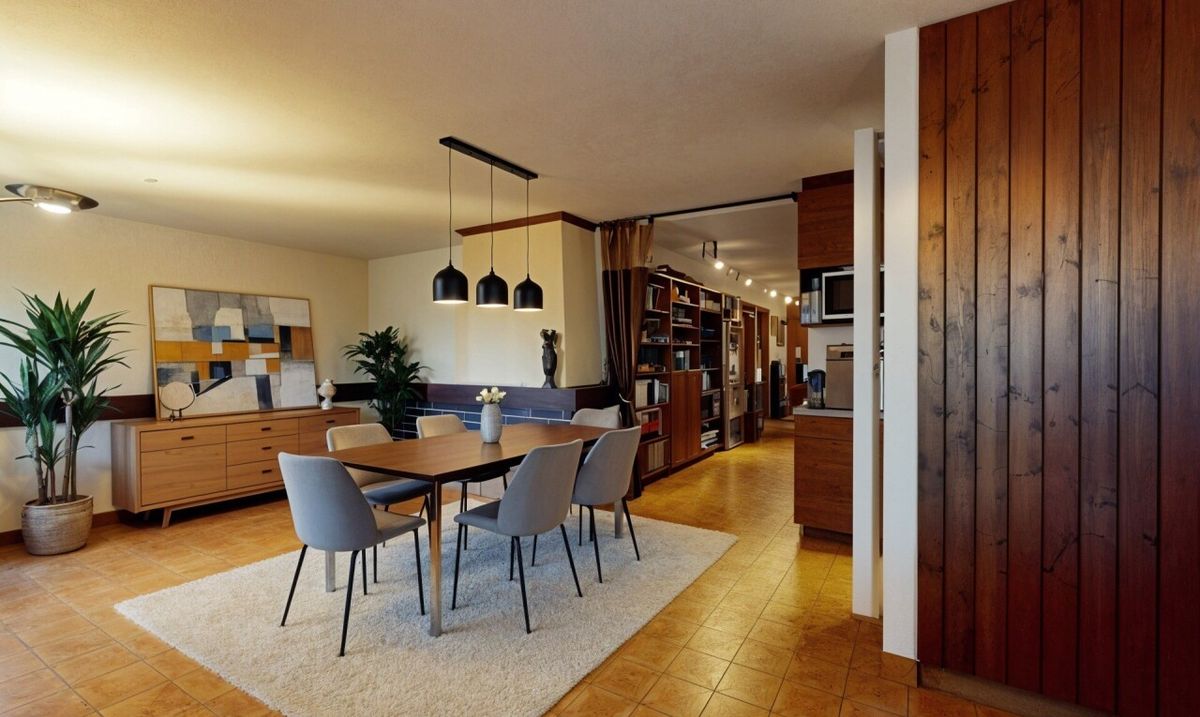 4.5-room apartment with garden, mountain view, and garage - 8