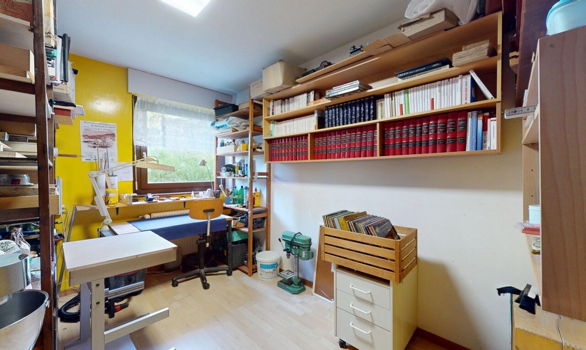 4.5-room apartment with garden, mountain view, and garage - 9