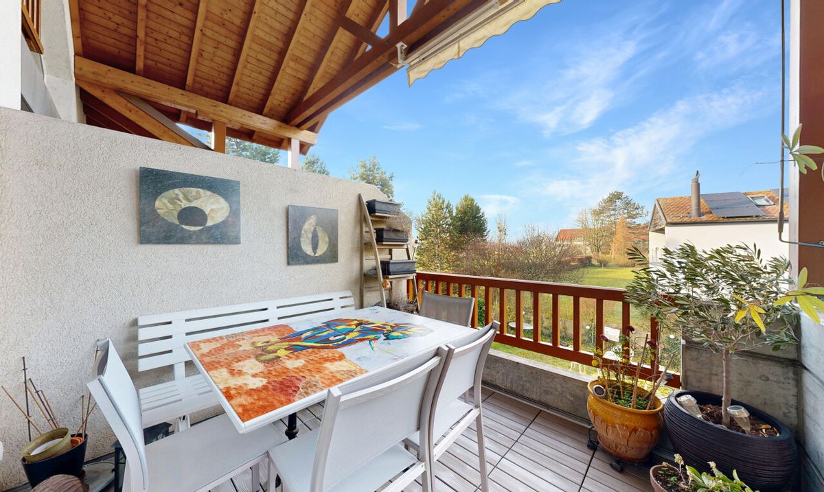 Appartement duplex en attique in à Choulex - 3