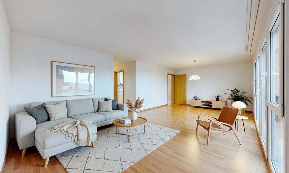 4.5-room flat with panoramic views in the heart of Bursins - 2