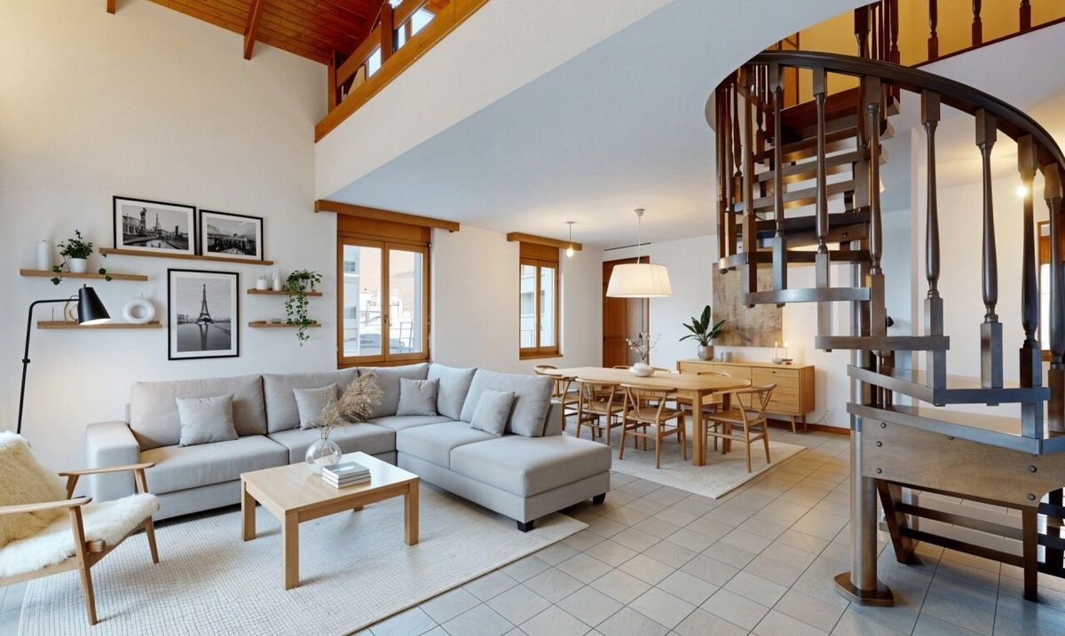 Spacious 5-room duplex apartment with mountain views - 1