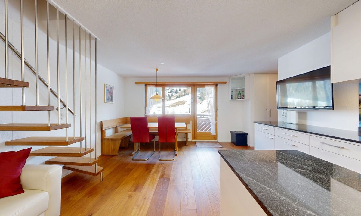 Attika-Maisonette-Wohnung in Parpan - 0