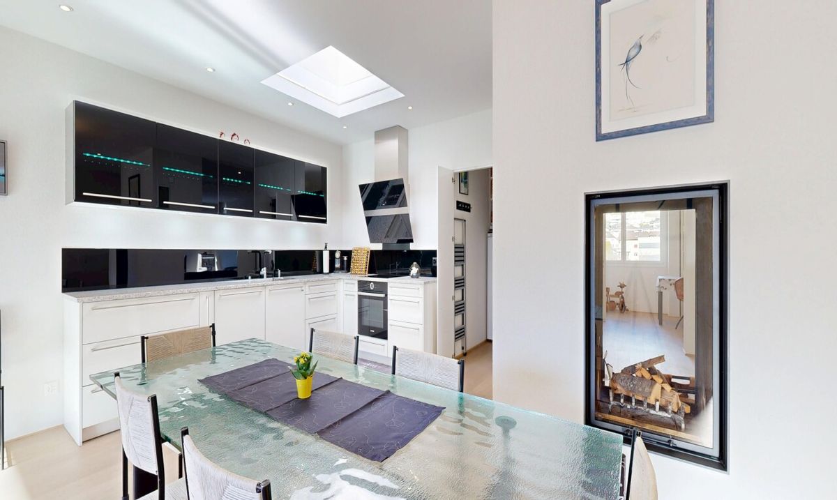 Stunning 3.5-room penthouse apartment with panoramic views in Sierre - 4