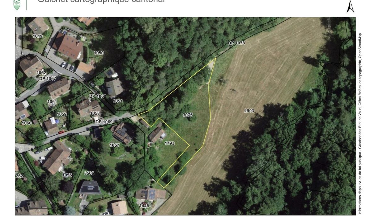 BUILDING PLOT WITH PROJECT FOR 2 UNITS + ADJOINING GREEN ZONE - 2