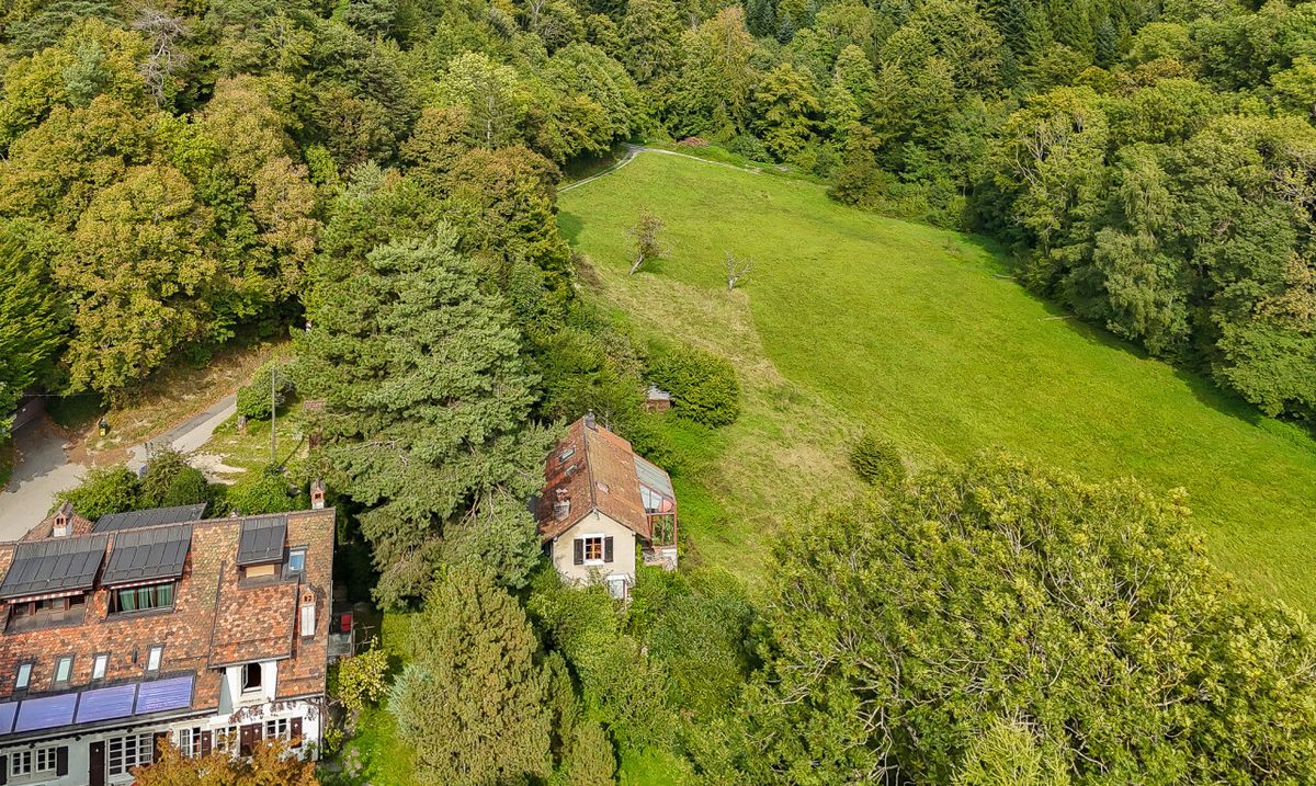 BUILDING PLOT WITH PROJECT FOR 2 UNITS + ADJOINING GREEN ZONE - 3