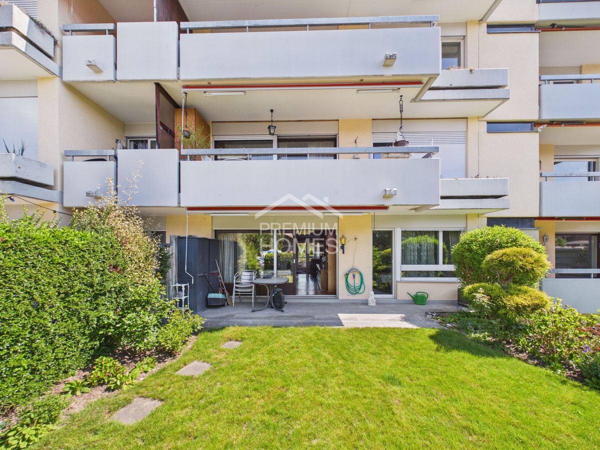 Sonnenverwöhnte Gartenwohnung mit Hallenbad! - 0