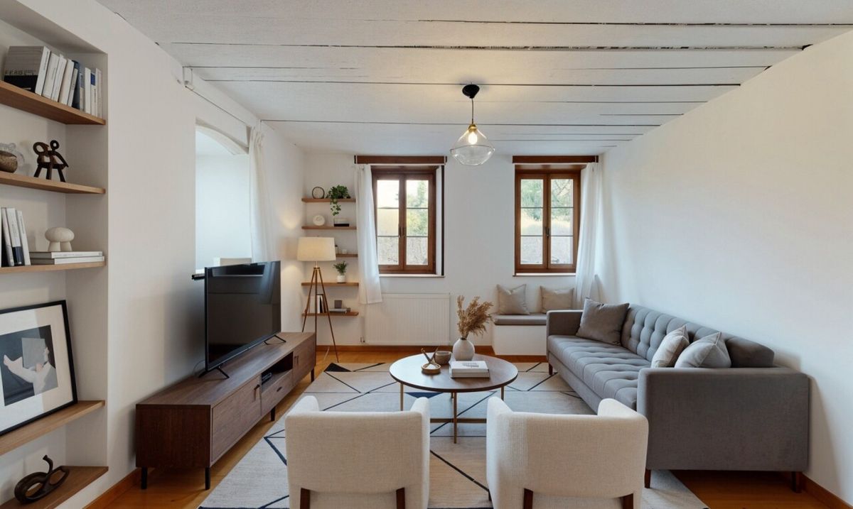 4.5-ZIMMER-WOHNUNG MIT PRIVATGARTEN IN SOTTENS - 4