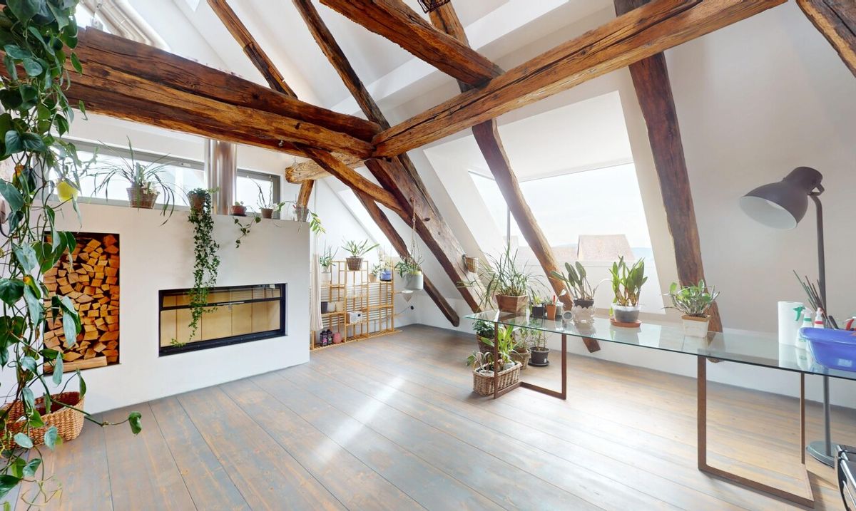 Einzigartiges Bijou mit modernem Wohnkomfort und grosser Terrasse - 0