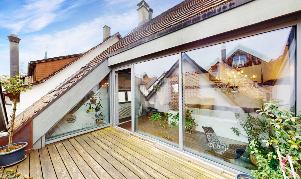 Einzigartiges Bijou mit modernem Wohnkomfort und grosser Terrasse - 3