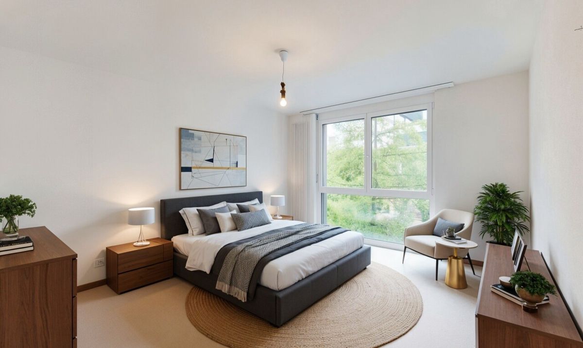 4.5-Zimmer Wohnung mit hellem Wohnambiente und 25 m2 grossem Balkon - 4