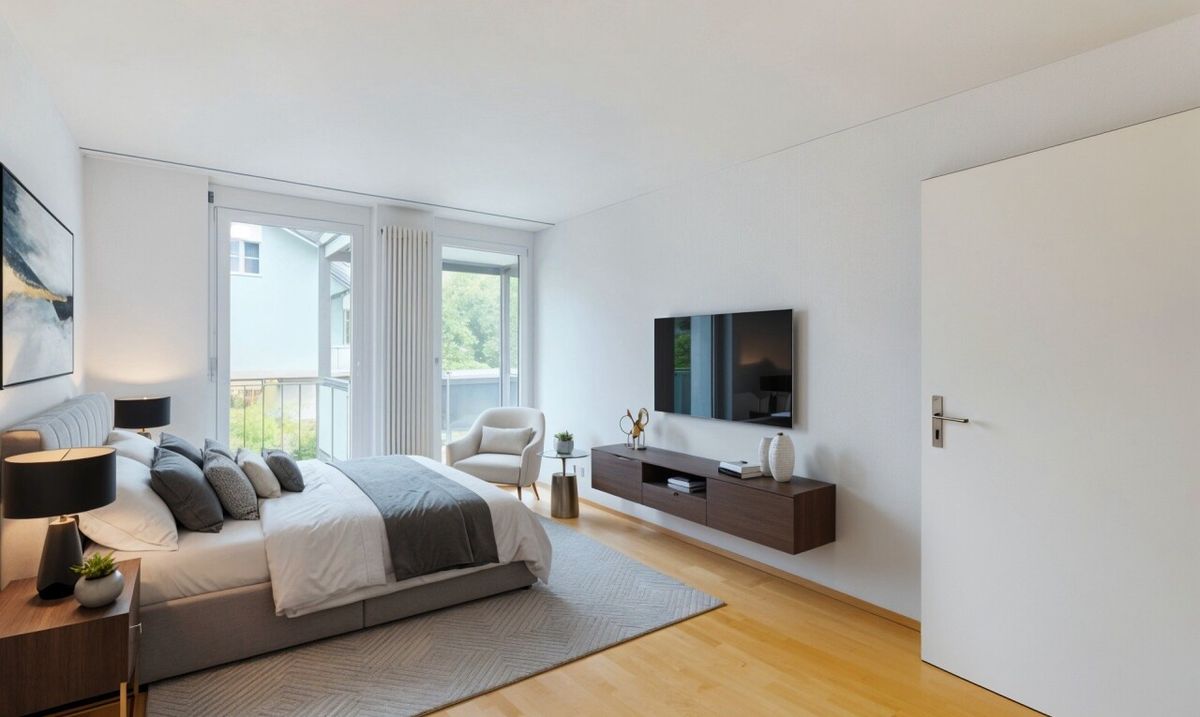 4.5-Zimmer Wohnung mit hellem Wohnambiente und 25 m2 grossem Balkon - 7