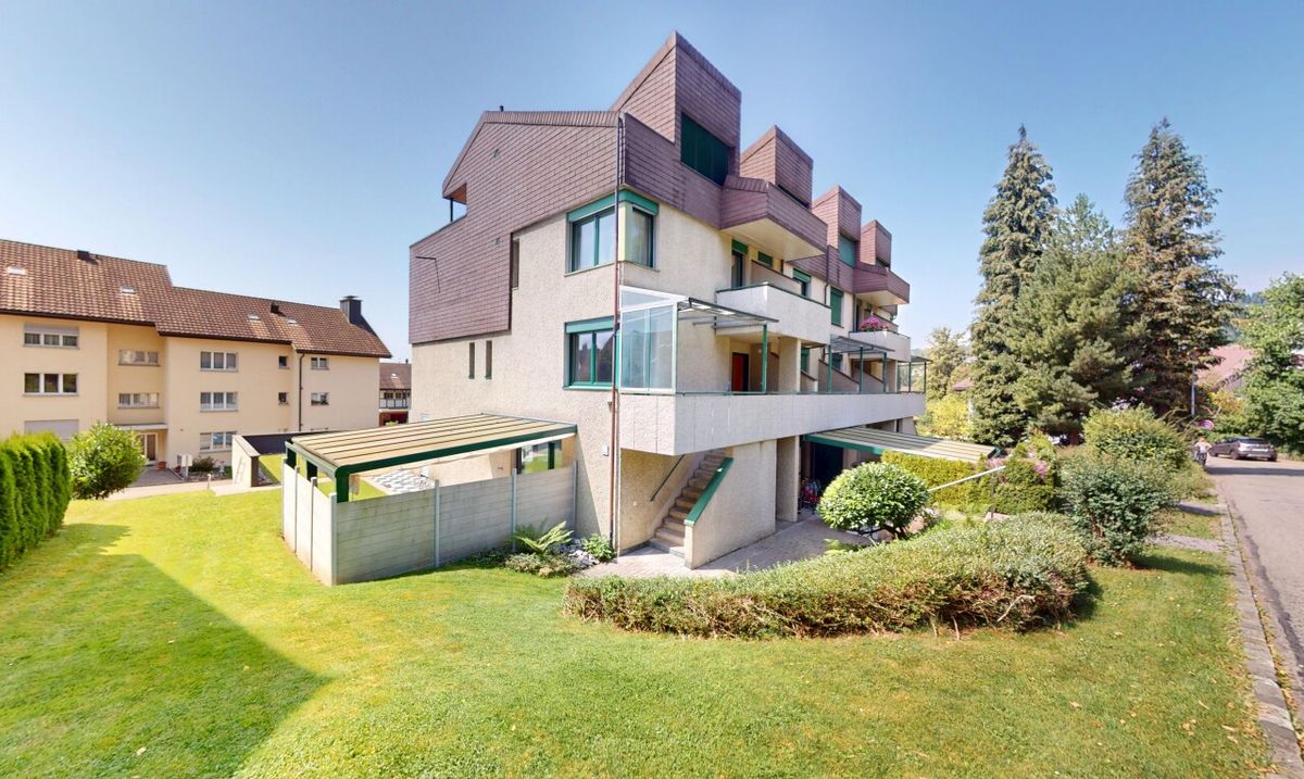 Moderne und renovierte Maisonette-Wohnung mit Gartensitzplatz - 1