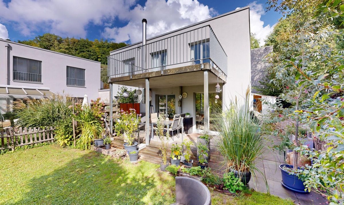 Freistehendes Einfamilienhaus mit Garten und Fernsicht in Biberstein - 1