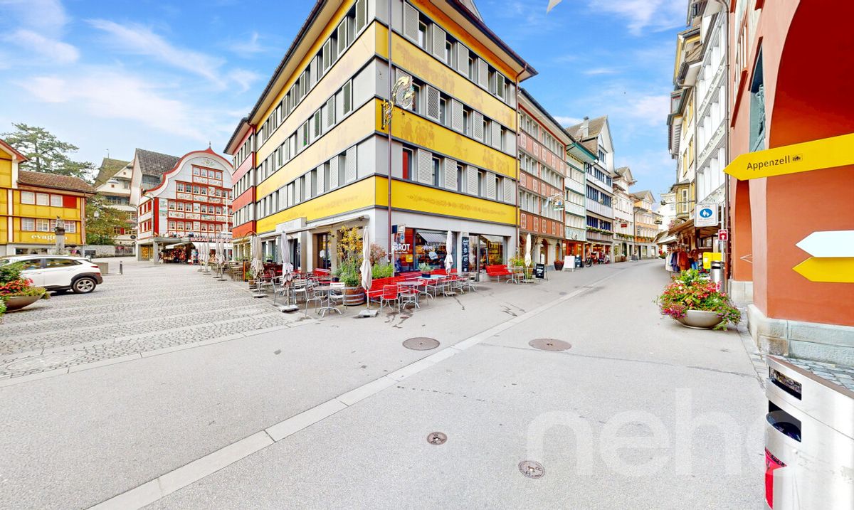 Moderne 3.5-Zimmer-Wohnung im Zentrum von Appenzell - 0