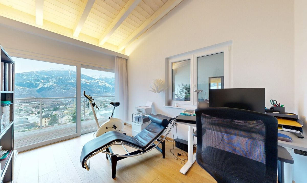 Wunderschönes 7-Zimmer-Haus mit unabhängiger 4½-Zimmer-Wohnung – Miège - 7