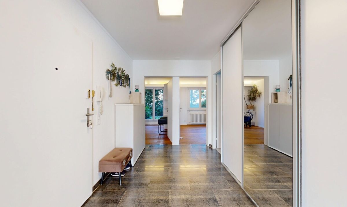 Wohnkomfort in Oberwil: Renovierte 3.5-Zimmer-Wohnung - 3