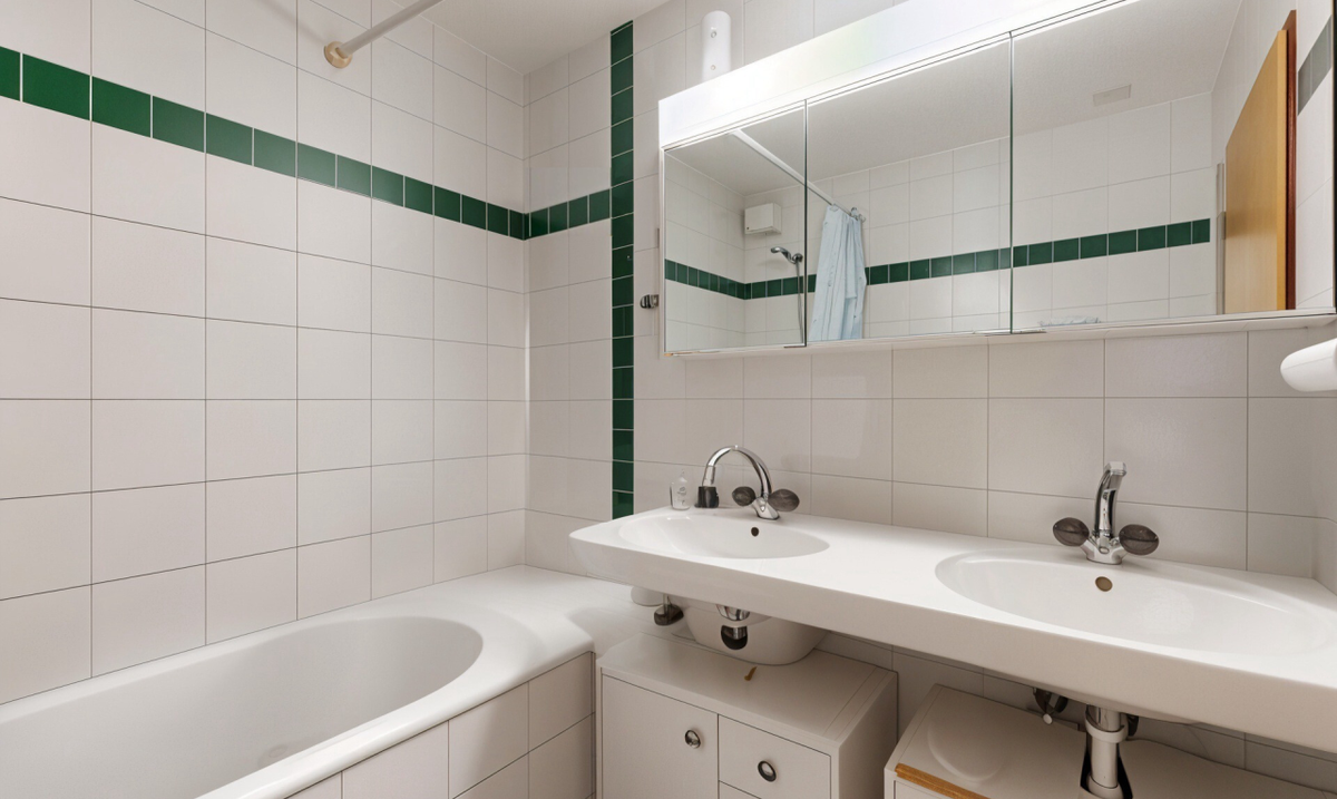 Helle 4.5-Zimmerwohnung mit Cheminée, Balkon, Grünblick. Nähe Thun. - 7