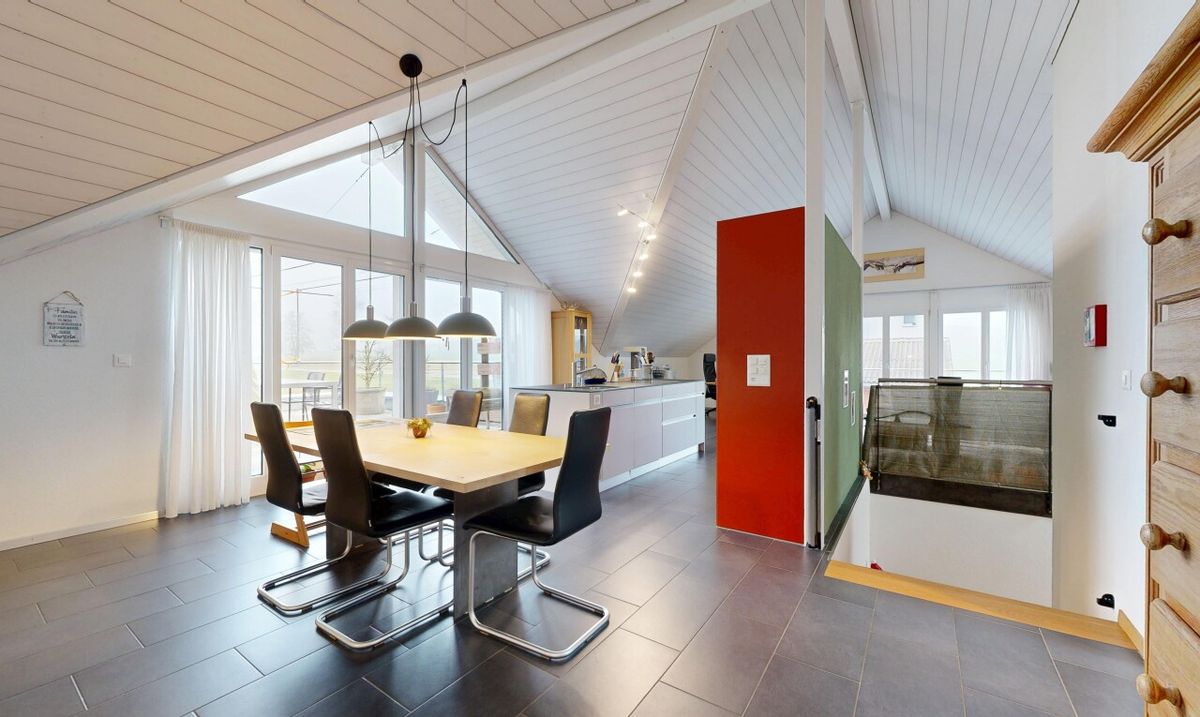 Moderne 2.5-Zimmer-Attikawohnung mit Terrasse und Weitsicht - 6