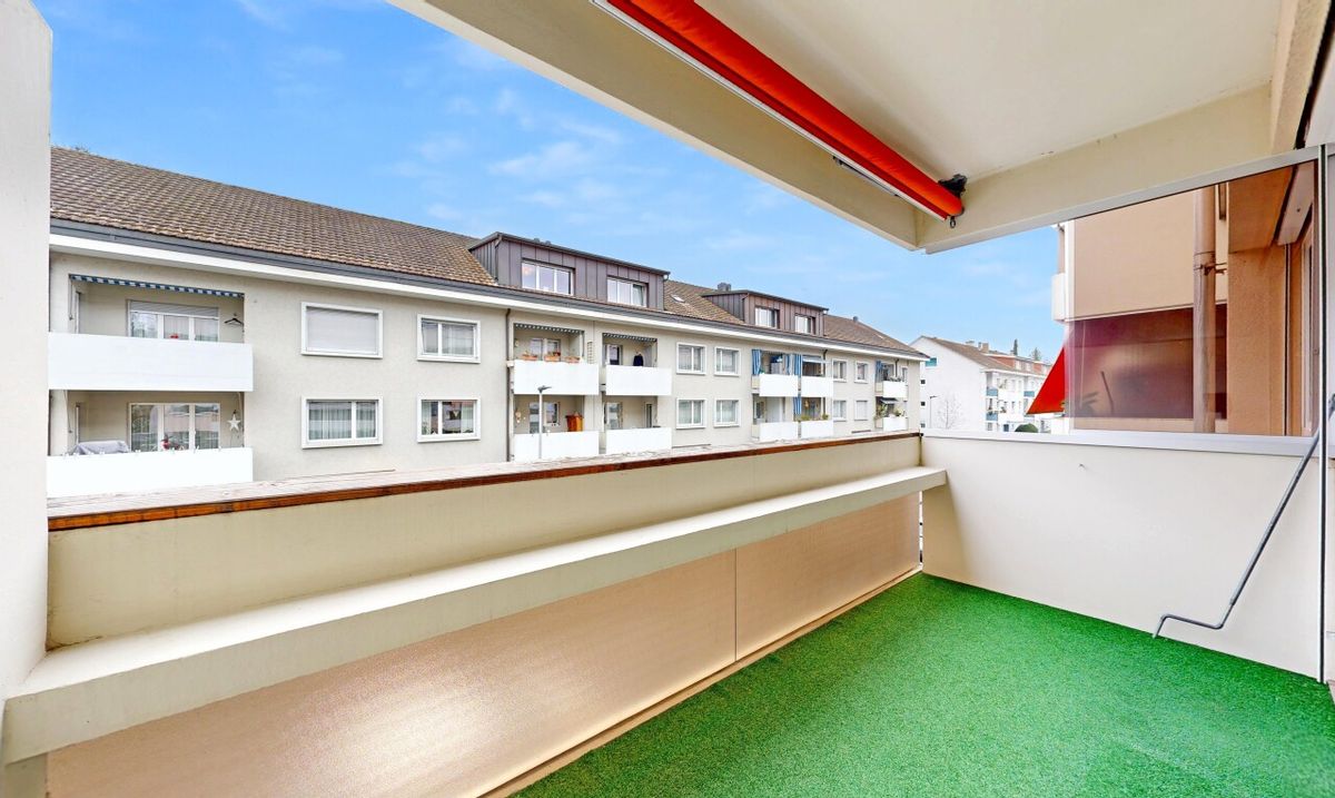 Attraktive 2.5-Zimmerwohnung an zentrumsnaher Lage - 0