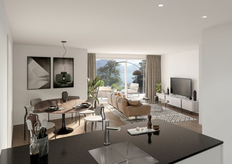 4½-Zimmer-Wohnung  Nr. 2,  EG West "Mühlematt" Beckenried - 4