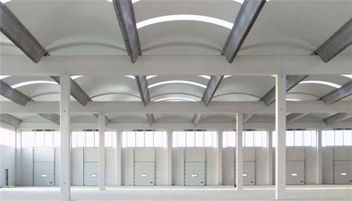 Neuer Teil eines 500 m² großen Lagers. mit Blick a - 0