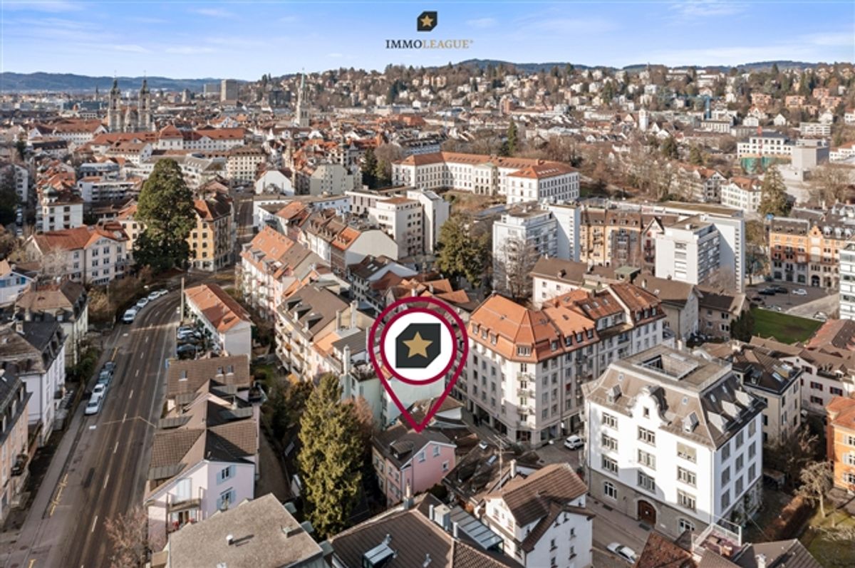 Charmantes, seltenes Stadthaus in Zentrumsnähe von St. Gallen. - 0