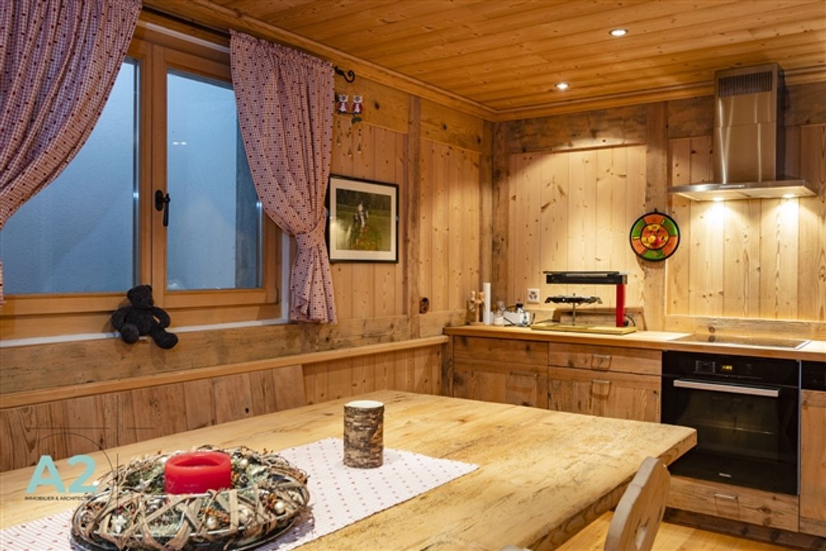 Chalet mit atemberaubendem Blick auf das Tal und die Alpen - 6