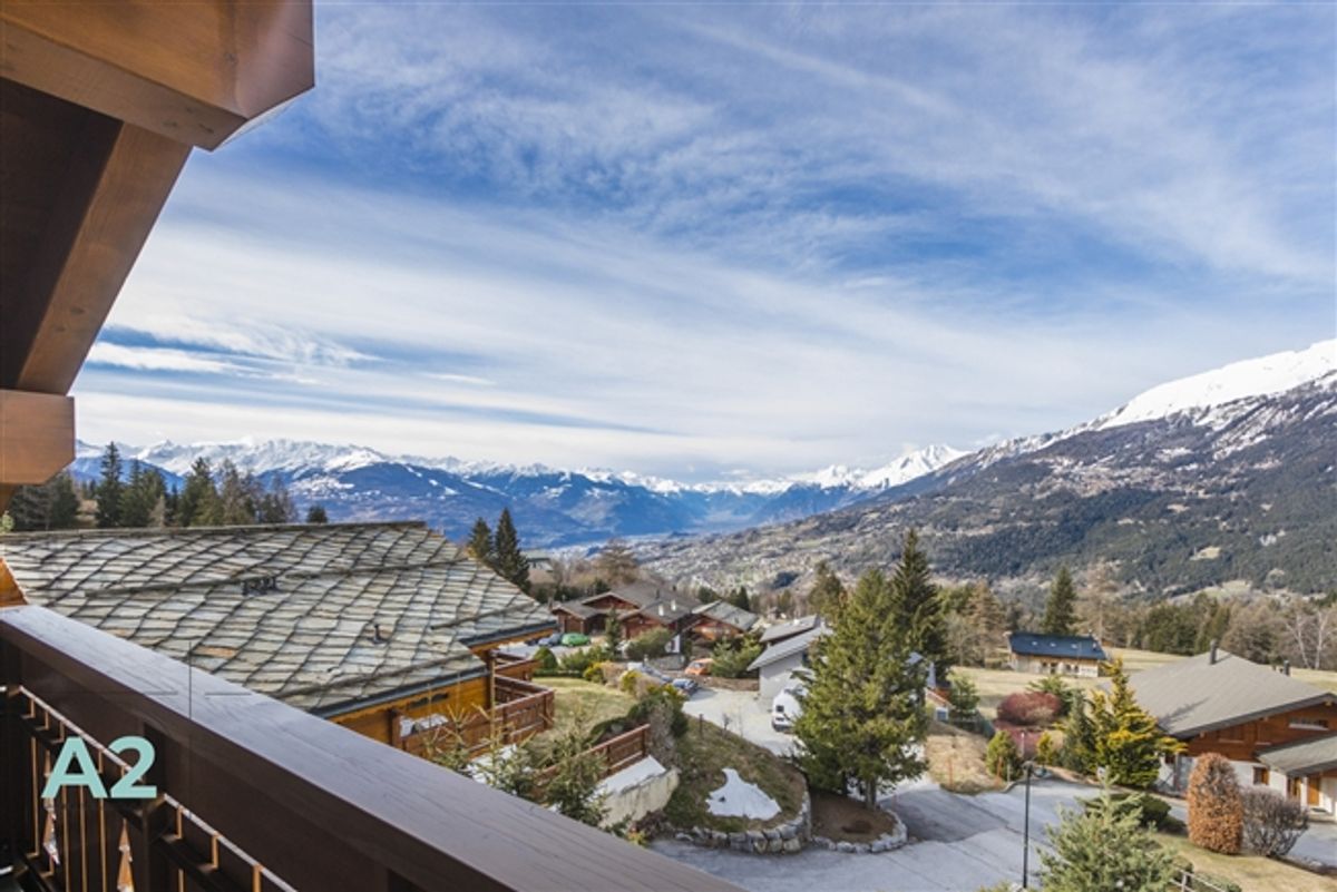 Chalet mit atemberaubendem Blick auf das Tal und die Alpen - 13