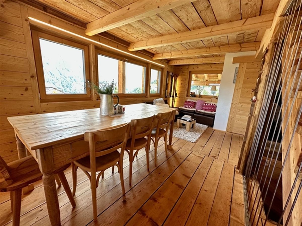 Authentisches Chalet zur Wochen- oder Saisonmiete - ein Traum in den Bergen - 1