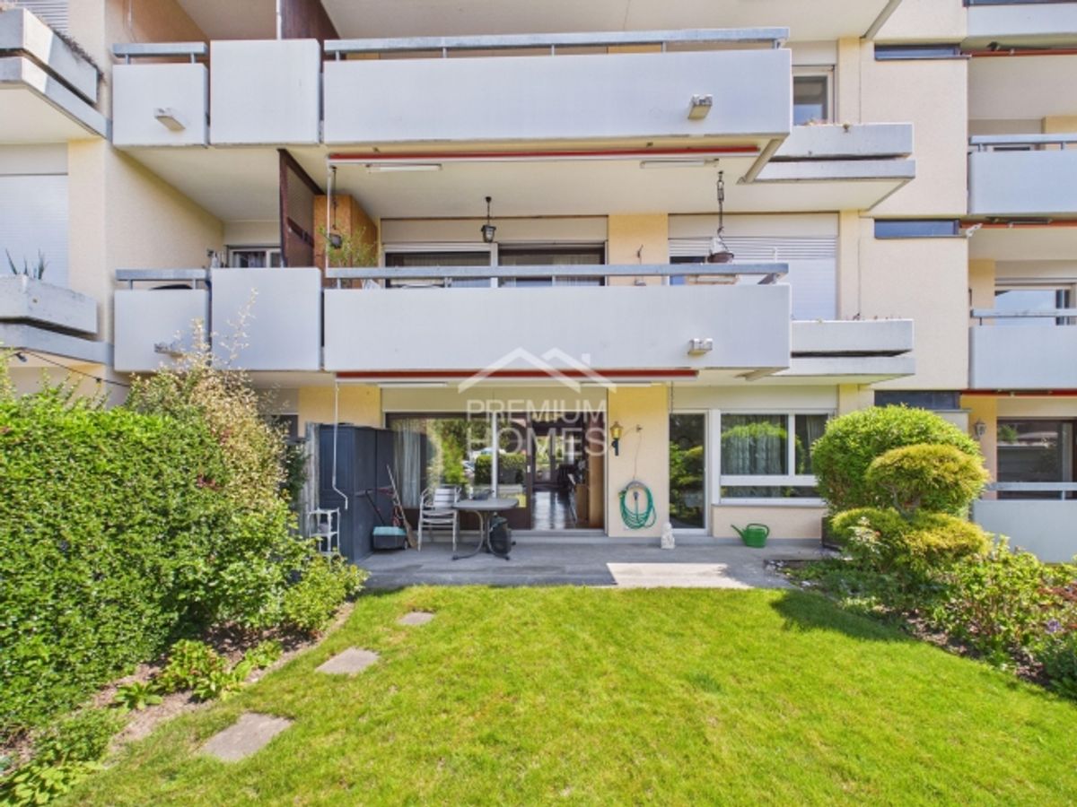 Sonnenverwöhnte Gartenwohnung mit Hallenbad! - 0